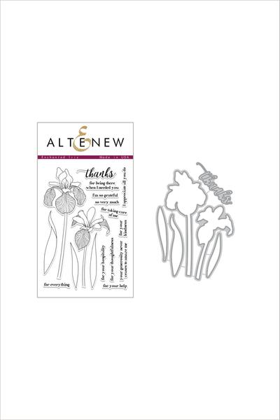 Altenew - Enchanted Iris stamp and die bundle..