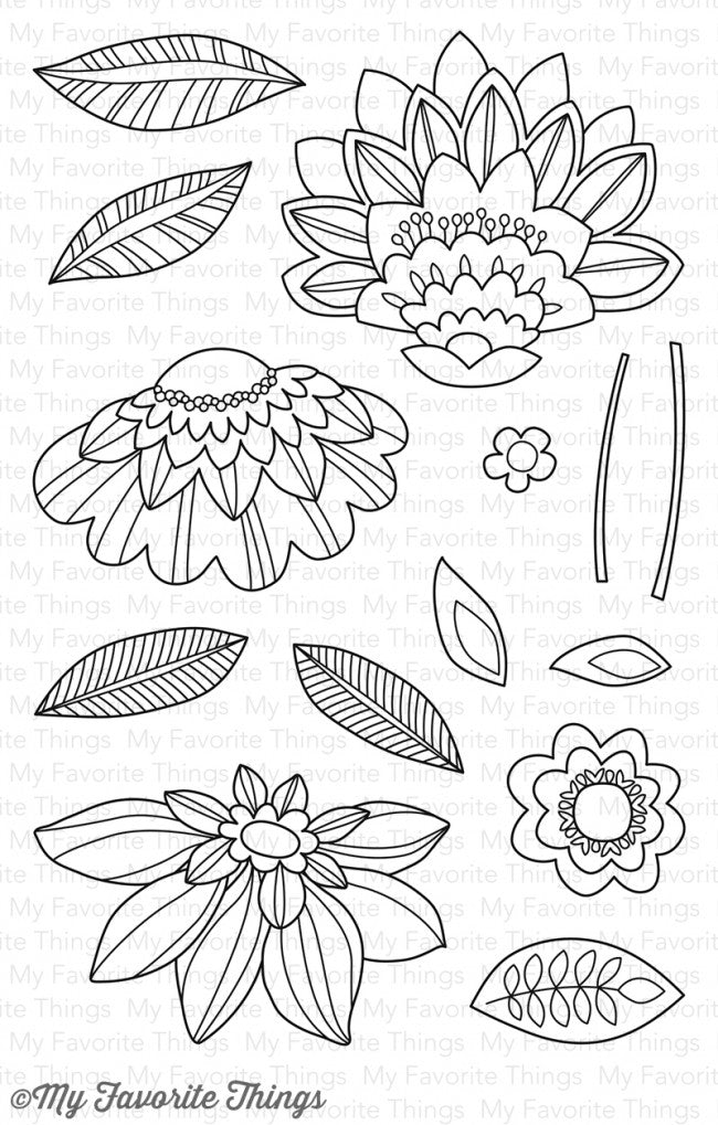 My Favorite Things - Fancy Flowers.........