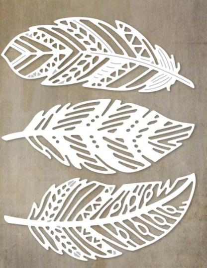 Paper Rose Studio - Feather Trio sold out