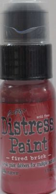 Distress Paint - Fired Brick:-