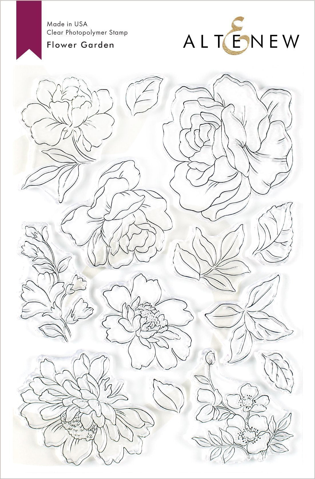 Altenew - Flower Garden stamp set