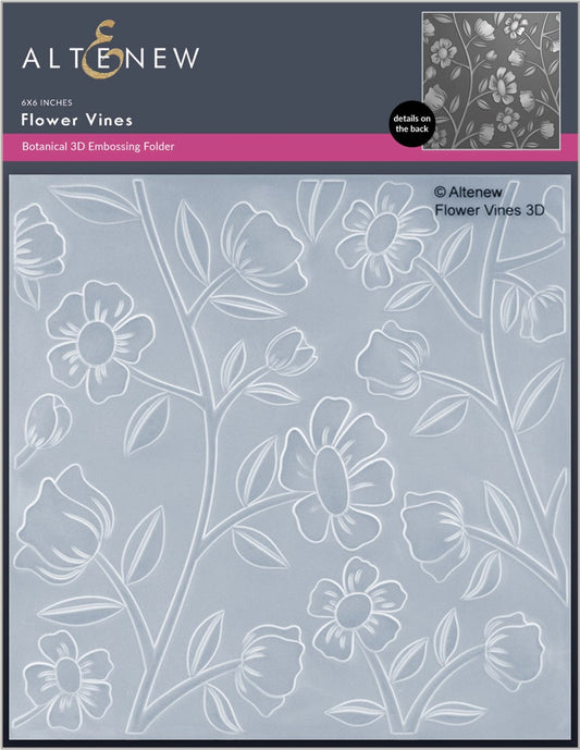 Altenew - Flower Vines 3D Embossing Folder*