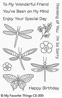 My Favorite Things - Fluttering Friends (stamp & die bundle)