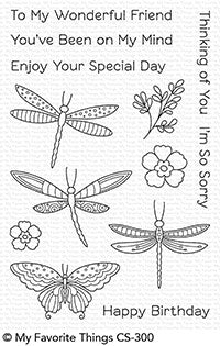 My Favorite Things - Fluttering Friends (stamp set).......