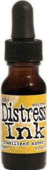 Distress Ink Reinker - Fossilized Amber