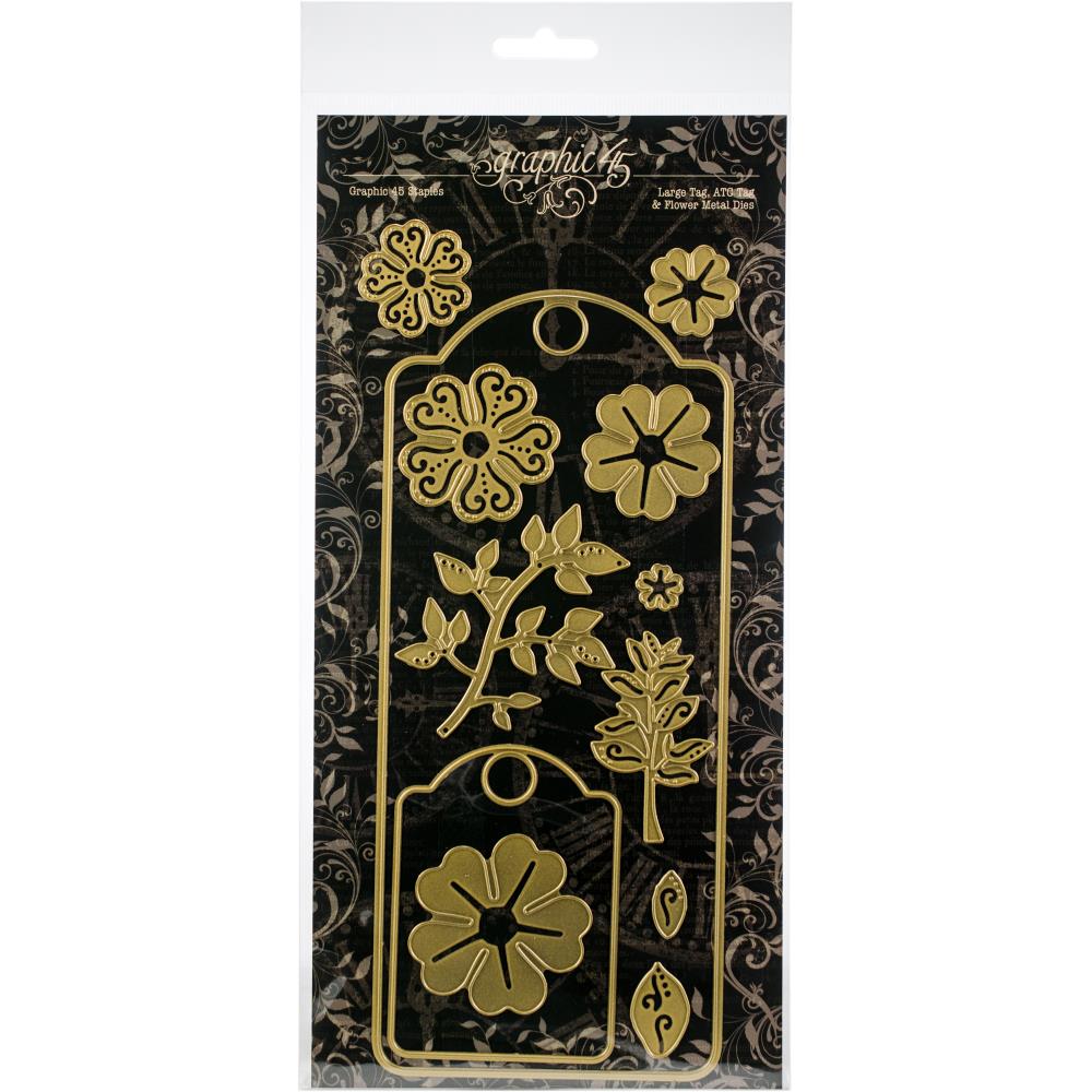 Graphic 45 - Large Tag, ATC Tag & Flower G4501687