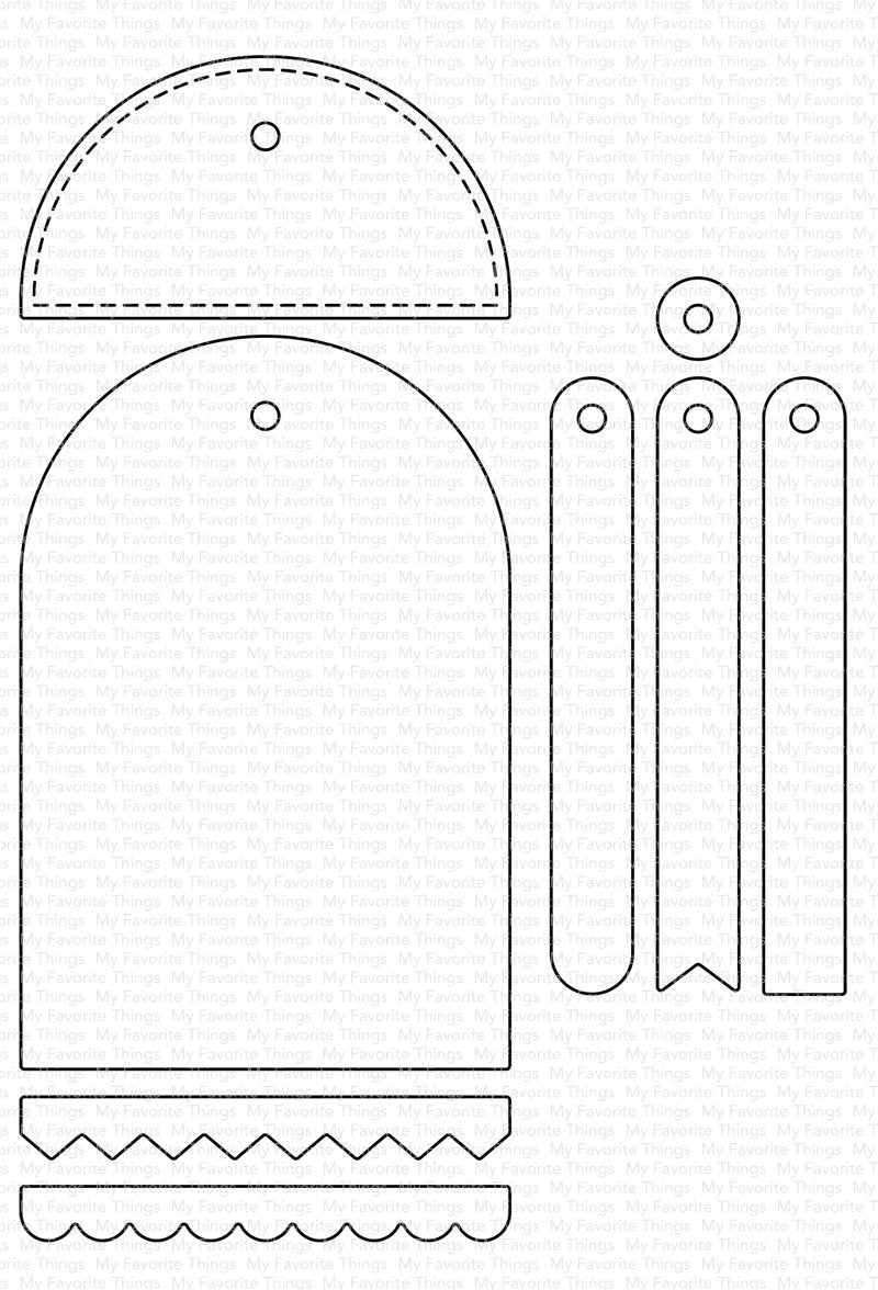 My Favorite Things - Gift Tag (die).......