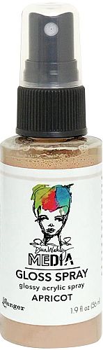 Dina Wakley Gloss Spray - Apricot