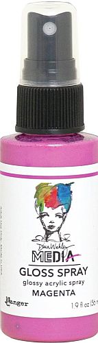 Dina Wakley Gloss Spray - Magenta