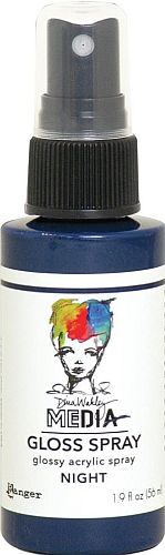 Dina Wakley Gloss Spray - Night