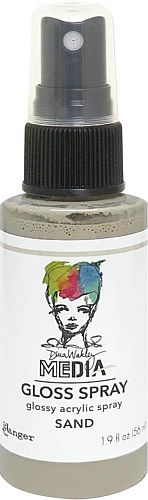Dina Wakley Gloss Spray - Sand