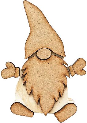 Foundations Decor - Wooden Gnome - sold out