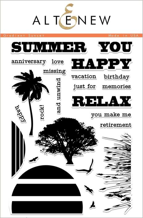 Altenew - Gradient Sunset (stamp set)
