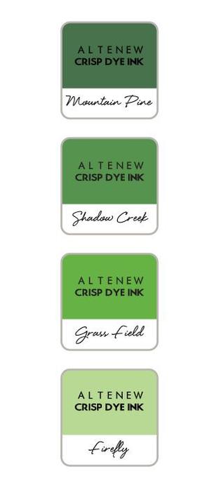 Altenew Cube Ink Pad Set - Green Valley