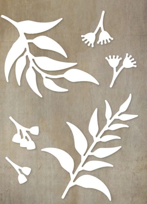 Paper Rose Studio - Gum Leaves #3