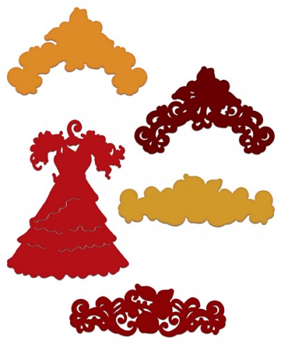 Heartfelt Creations - HCD-1775 All Dressed Up Die