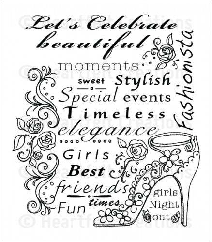 Heartfelt Creations - HCPC3706 Fashionista..