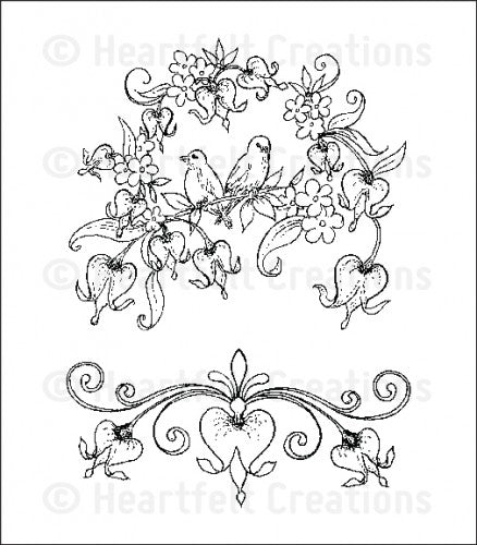 Heartfelt Creations HCPC3639 Love Bird Hangout..