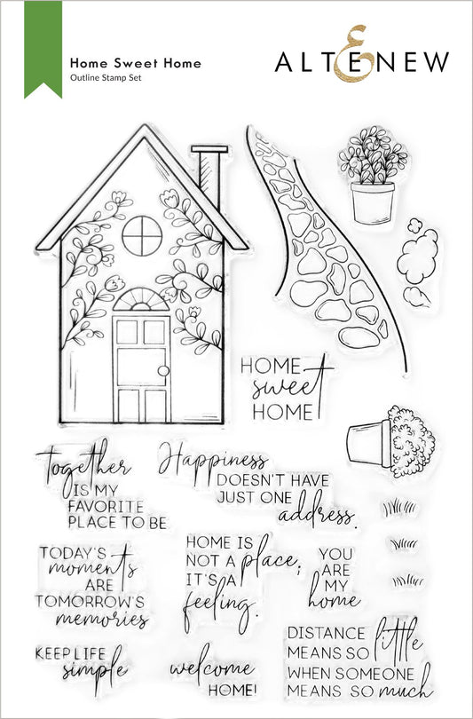 Altenew - Home Sweet Home (stamp & die set)