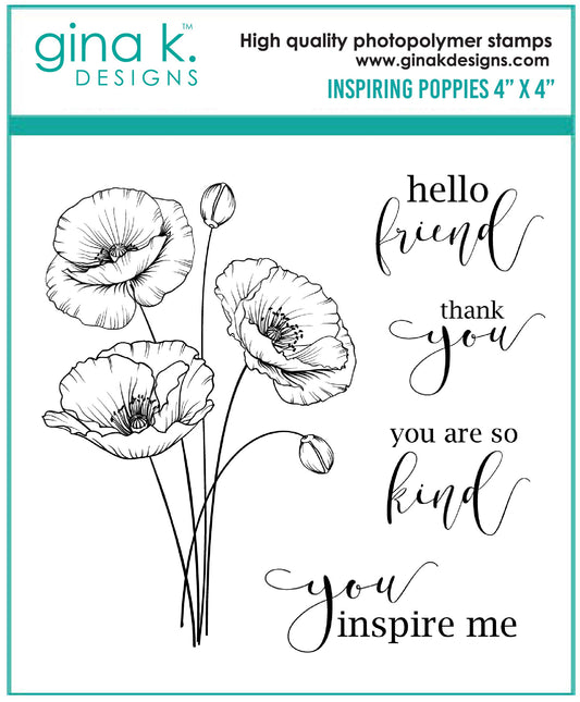 Gina K Designs - Inspiring Poppies Mini*