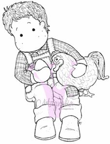 Magnolia Rubber Stamp - Is This Your Egg