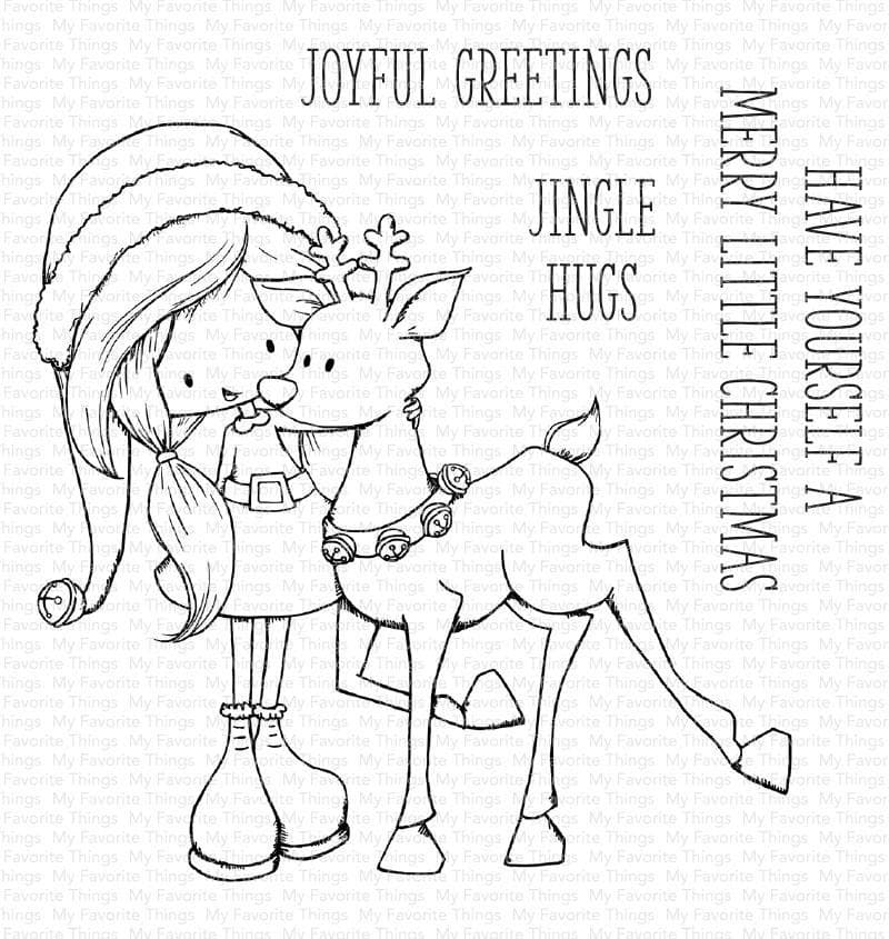 My Favorite Things - Jingle Hugs (stamp & die set)