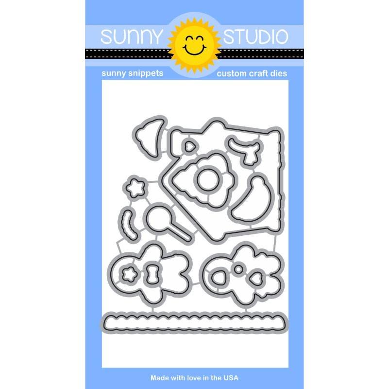 Sunny Stamp Studio - Jolly Gingerbread (die).....