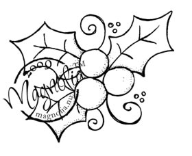 Magnolia Rubber Stamps - Jolly Holly*