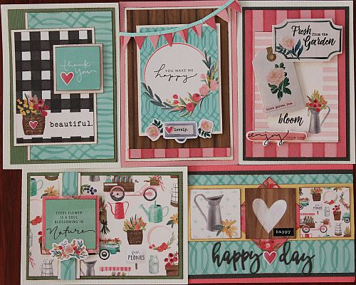 MC&S Card Kit - Flower Market - Kit 3…..