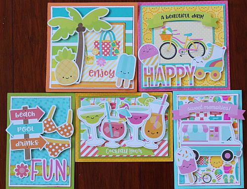 MC&S Card Kit - Doodlebug - Sweet Summer Kit 4