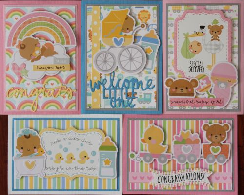 MC&S Card Kit - Doodlebug Bundle of Joy - Kit 5 Card Kit……..