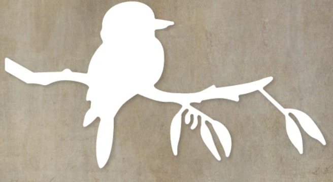 Paper Rose Studio - Kookaburra on Branch