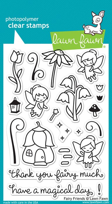 Lawn Fawn - Fairy Friends stamp set (LF1057) - sold out