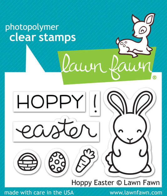 Lawn Fawn - LF1319/LF1320 Hoppy Easter (stamp & die bundle)