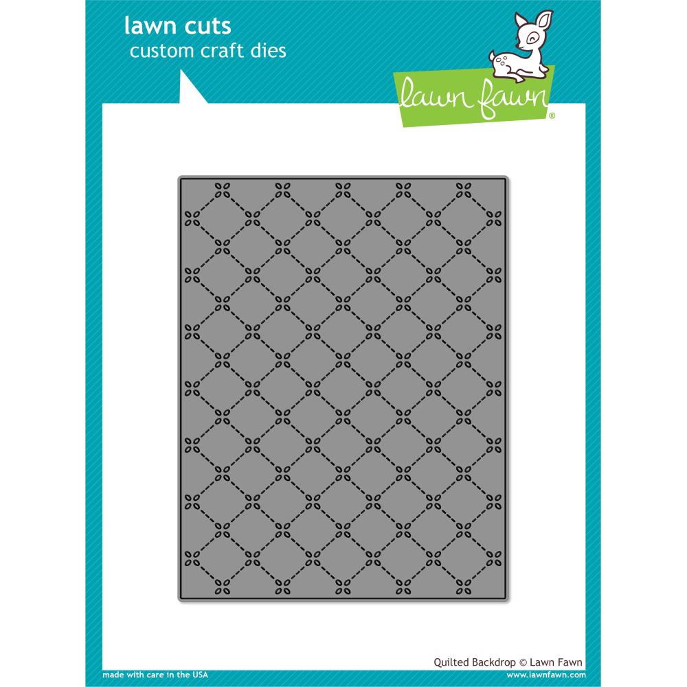 Lawn Fawn LF1625 Quilted Backdrop die