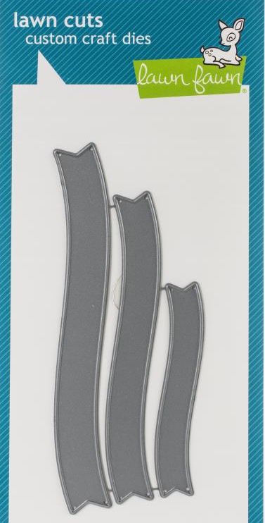 Lawn Fawn LF1924 Simple Wavy Banner die ……
