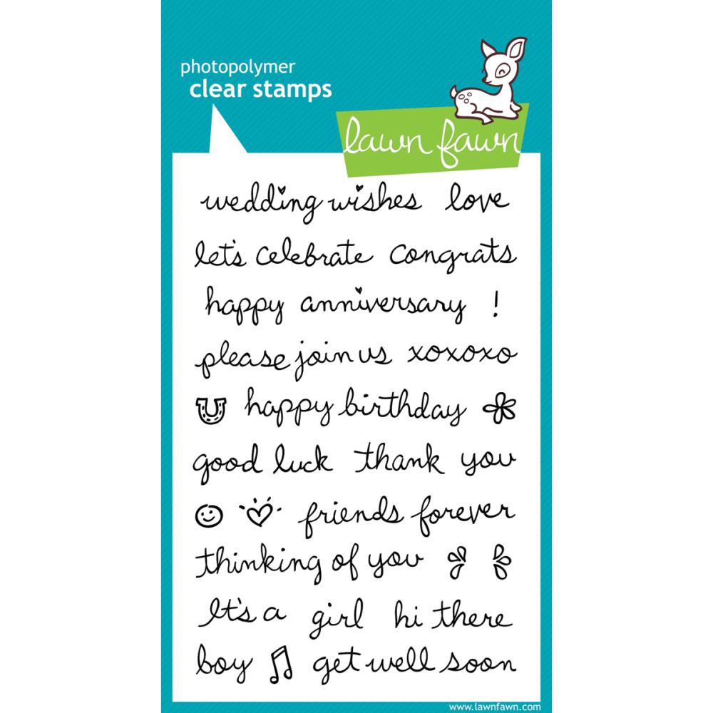 Lawn Fawn LF318 Sophie's Sentiments