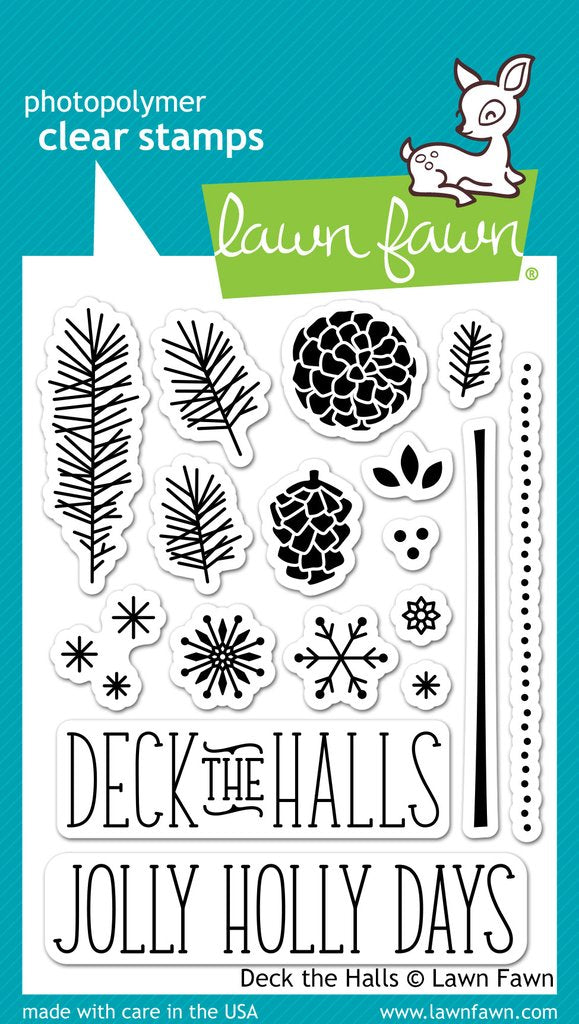 Lawn Fawn - LF721/LF722 Deck the Halls (stamp & die set)