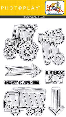 Photo Play - Little Builder stamp (LIB9739)