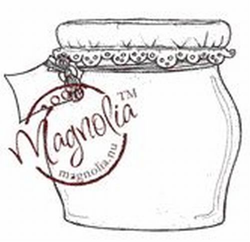 Magnolia Rubber Stamp - Lace Jar