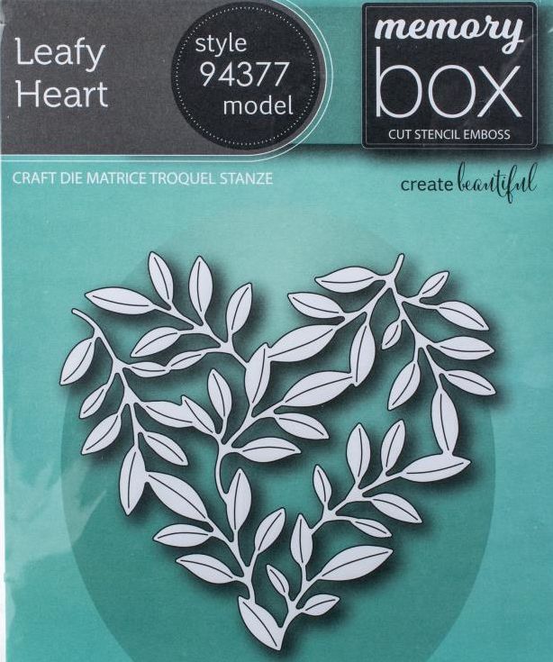Memory Box - Leafy Heart die