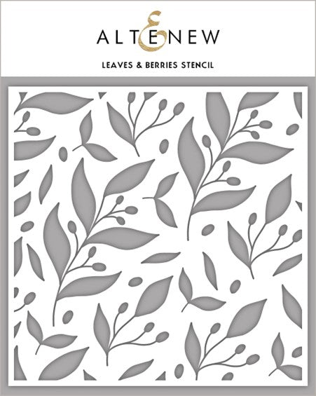 Altenew - Leaves and Berries Stencil
