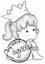 Magnolia Rubber Stamps - Little Princess Tilda*