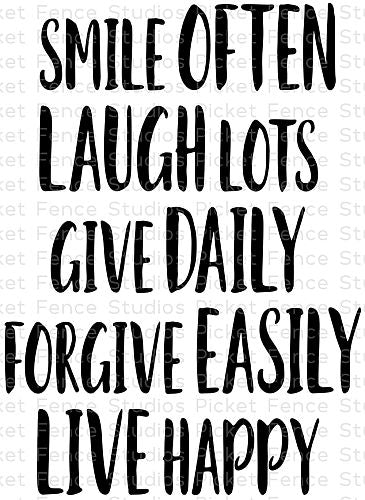 Picket Fence Studios - Live Happy*