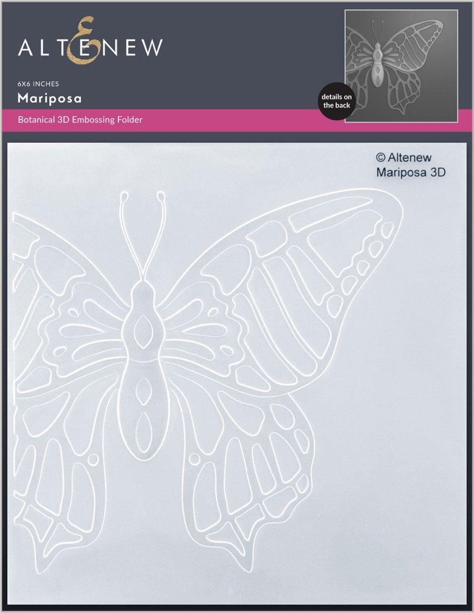 Altenew - Mariposa 3D Embossing Folder*