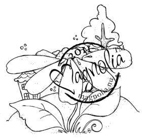 Magnolia Rubber Stamps - Meadow Daisy*
