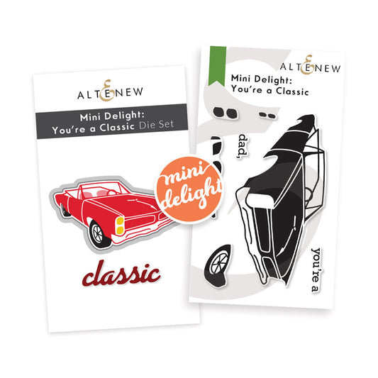 Altenew - Mini Delight: You're A Classic (stamp and die set)