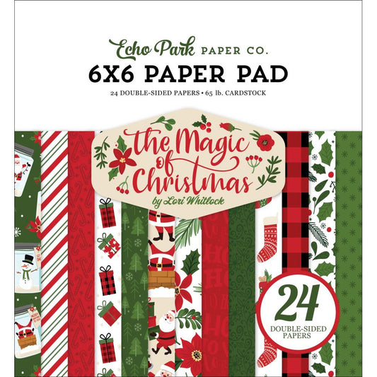 Echo Park - OC286023 The Magic of Christmas Double-Sided 6x6" Pad
