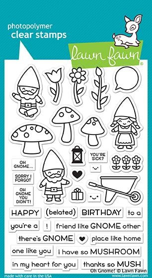 Lawn Fawn - LF1880 Oh Gnome (stamp set)