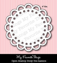MFT Dienamics - Open Scallop Doily.......